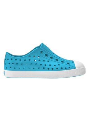 Native Shoes Jefferson Sugarlite™ Youth - Aquarius Blue / Shell White